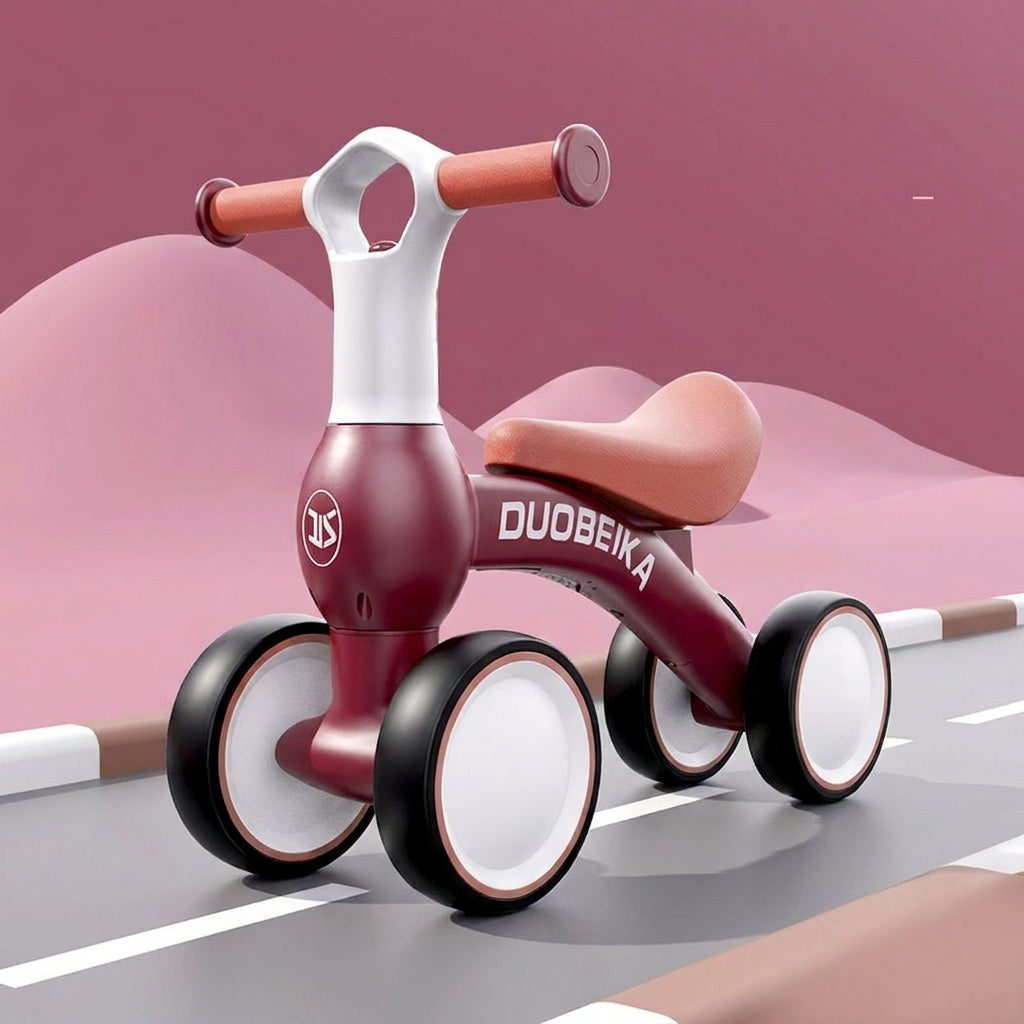 Draisienne Porteur Bébé 4 Roues Bébé PP+ABS | Certifié 3C, Apprentissage Marche 1-3 ans | SolidVelo
