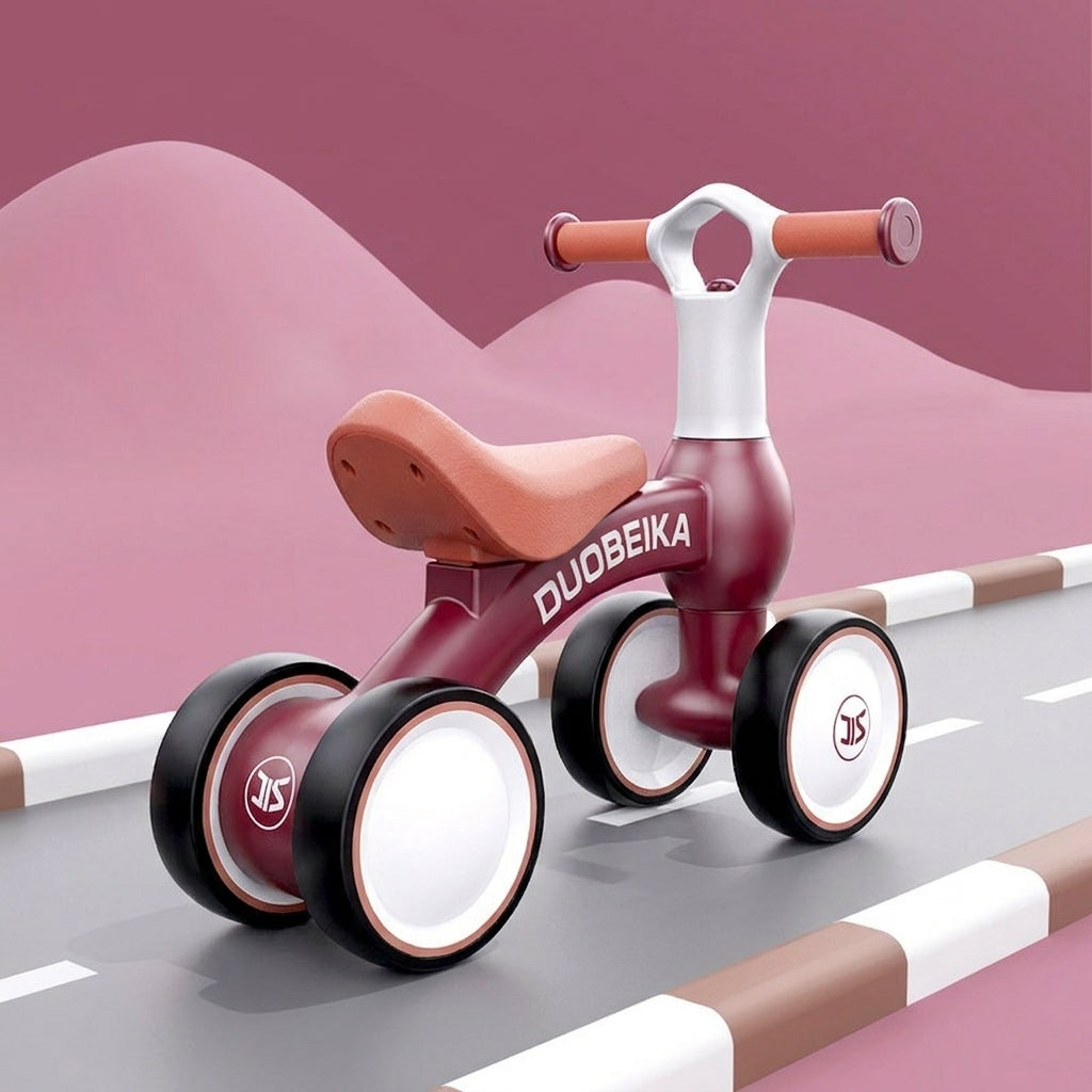 Draisienne Porteur Bébé 4 Roues Bébé PP+ABS | Certifié 3C, Apprentissage Marche 1-3 ans | SolidVelo