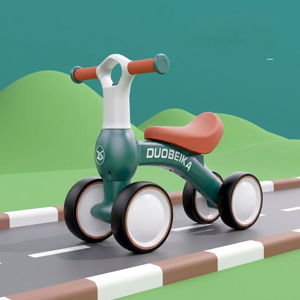 Draisienne Porteur Bébé 4 Roues Bébé PP+ABS | Certifié 3C, Apprentissage Marche 1-3 ans | SolidVelo