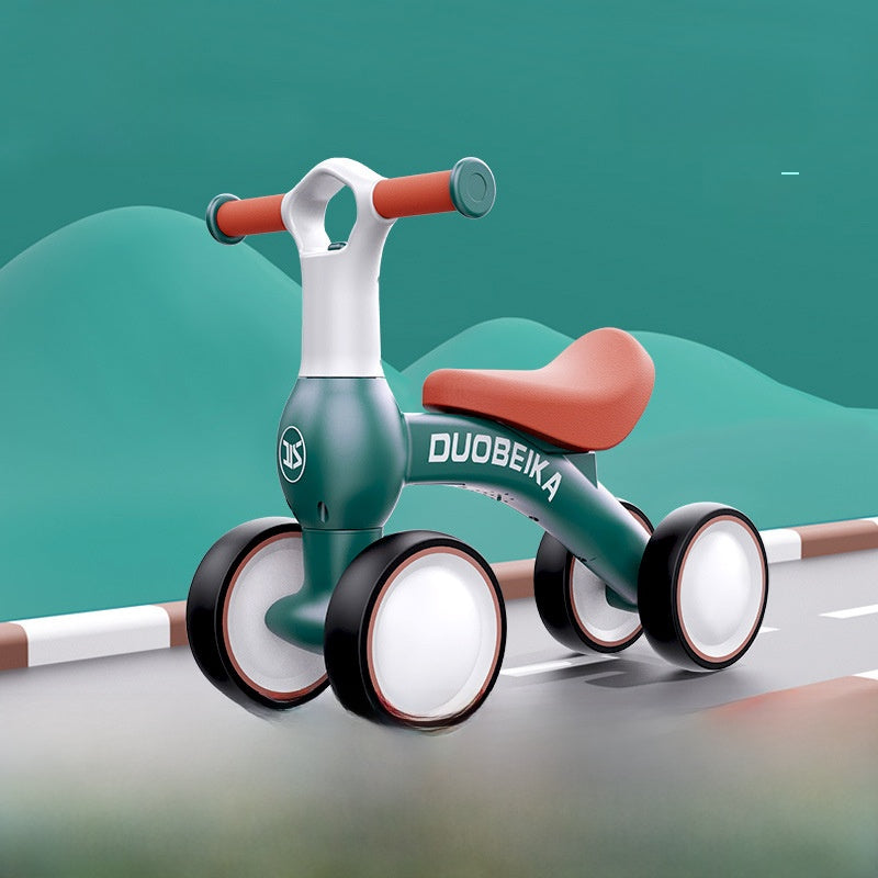 Draisienne Porteur Bébé 4 Roues Bébé PP+ABS | Certifié 3C, Apprentissage Marche 1-3 ans | SolidVelo