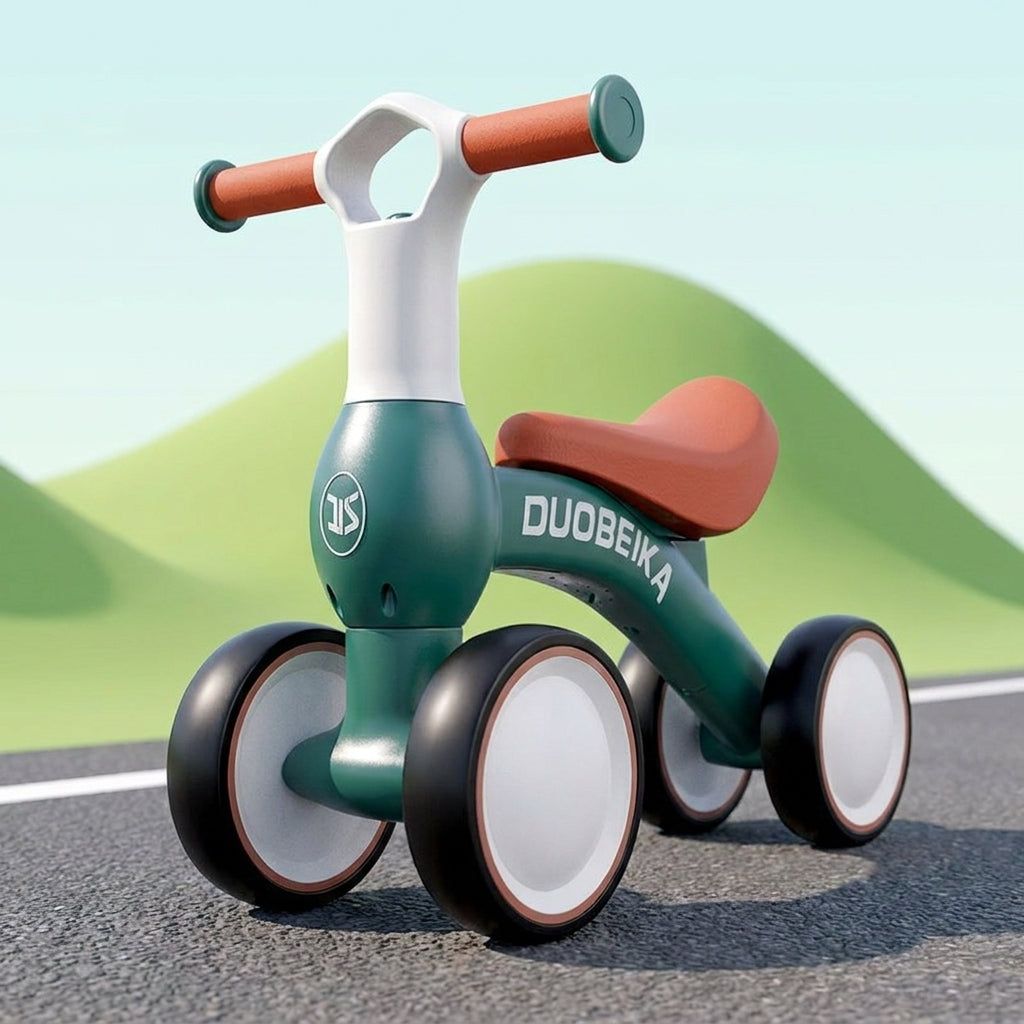 Draisienne Porteur Bébé 4 Roues Bébé PP+ABS | Certifié 3C, Apprentissage Marche 1-3 ans | SolidVelo
