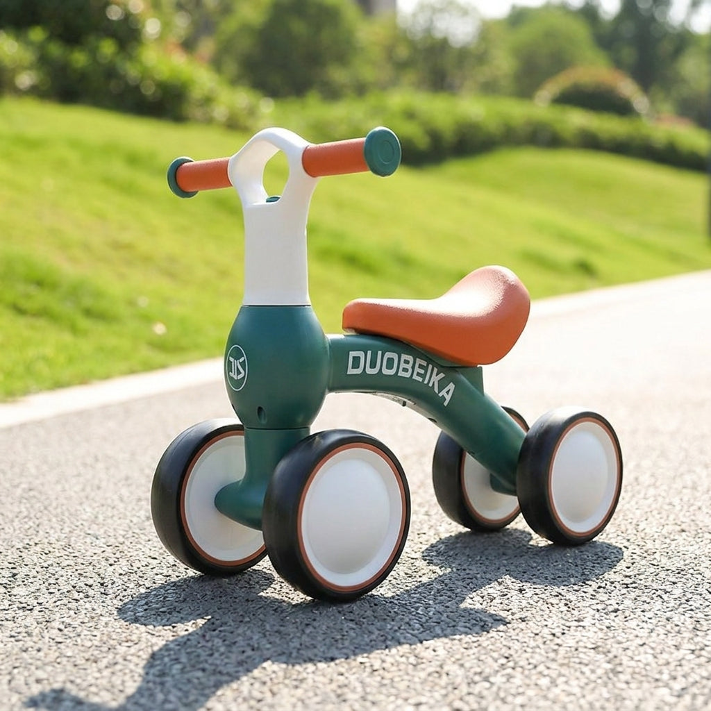 Draisienne Porteur Bébé 4 Roues Bébé PP+ABS | Certifié 3C, Apprentissage Marche 1-3 ans | SolidVelo