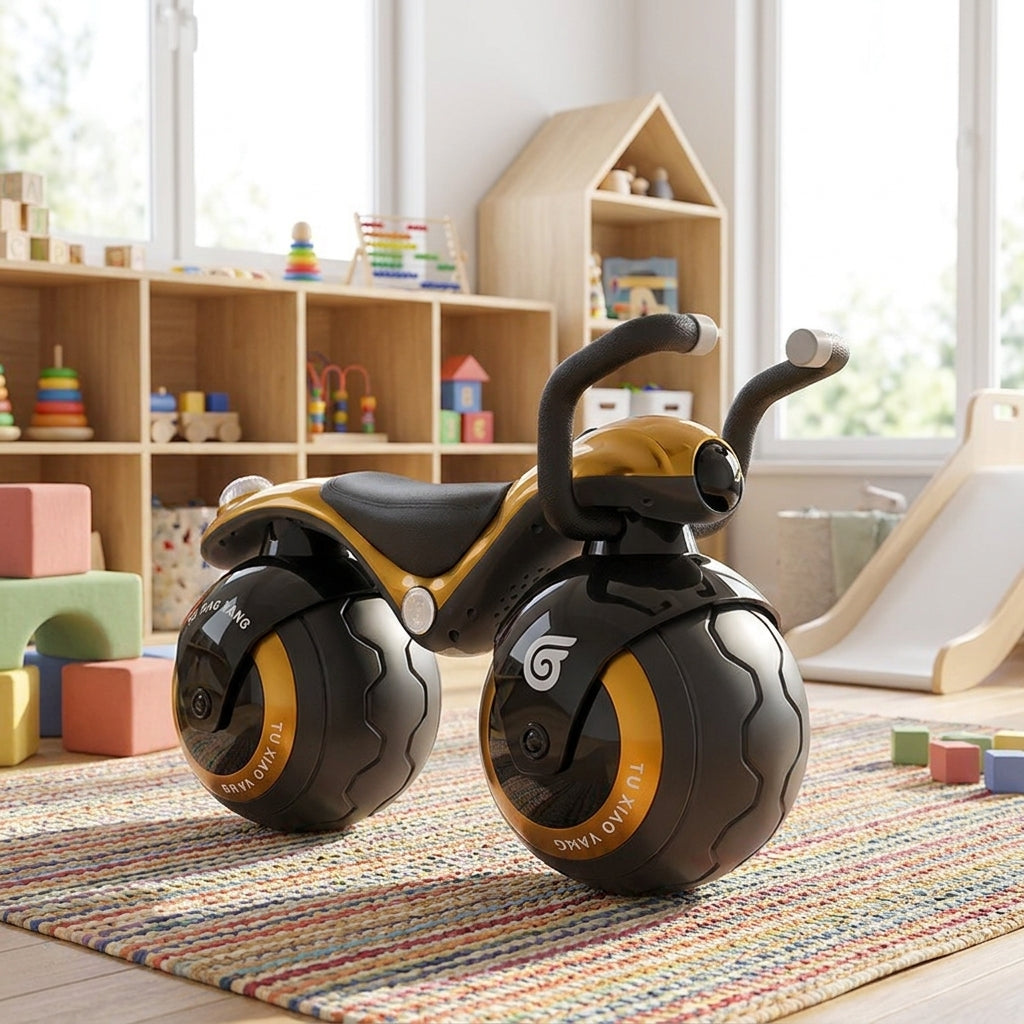 Draisienne Enfant 2 ans Torsion 12 Pouces ABS | Charge 75kg, Poignée Parentale, Multi-Âge | SolidVelo
