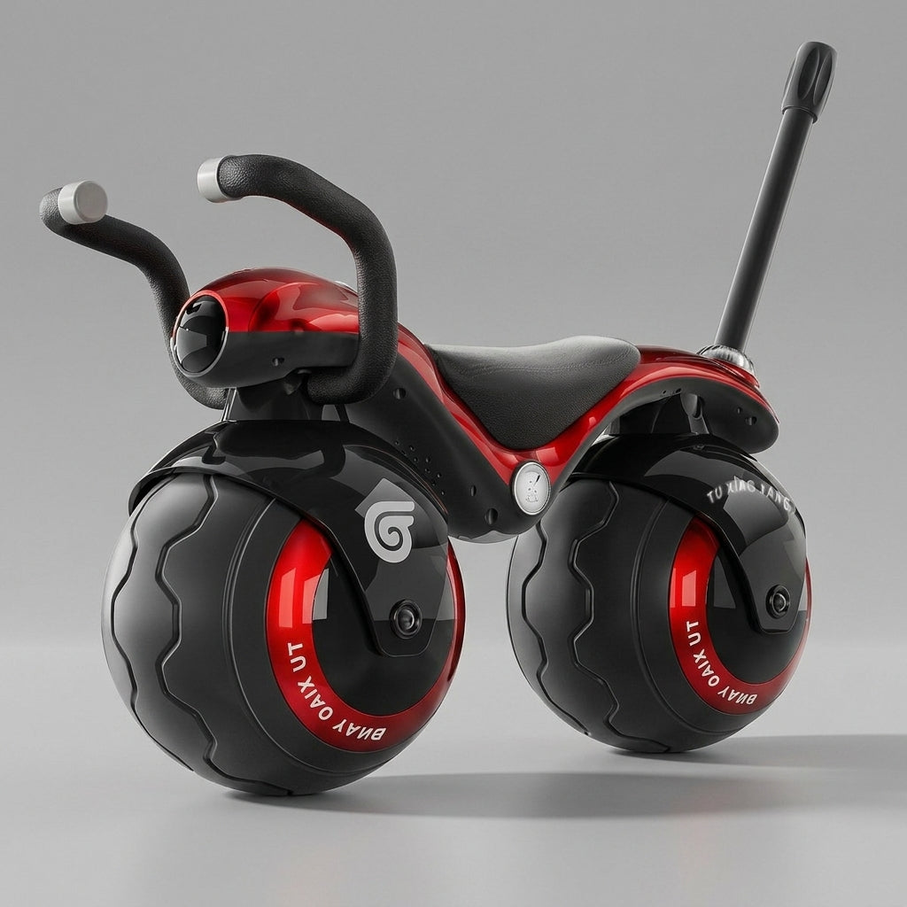 Draisienne Enfant 2 ans Torsion 12 Pouces ABS | Charge 75kg, Poignée Parentale, Multi-Âge | SolidVelo
