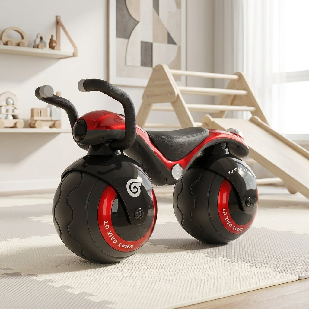 Draisienne Enfant 2 ans Torsion 12 Pouces ABS | Charge 75kg, Poignée Parentale, Multi-Âge | SolidVelo