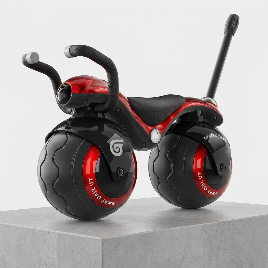 Draisienne Enfant 2 ans Torsion 12 Pouces ABS | Charge 75kg, Poignée Parentale, Multi-Âge | SolidVelo
