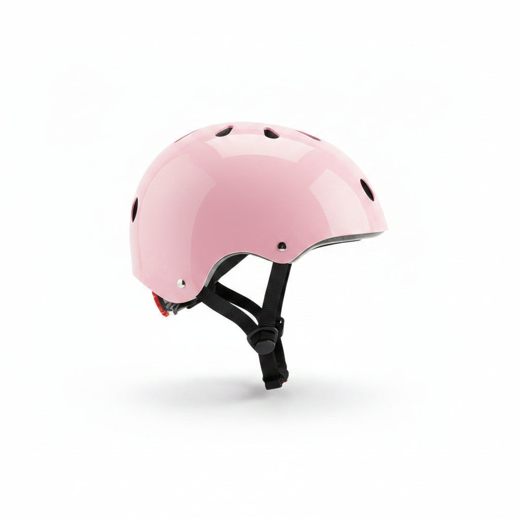 Casque Vélo Fille Rose | Protection Trottinette Skate Roller | SolidVelo