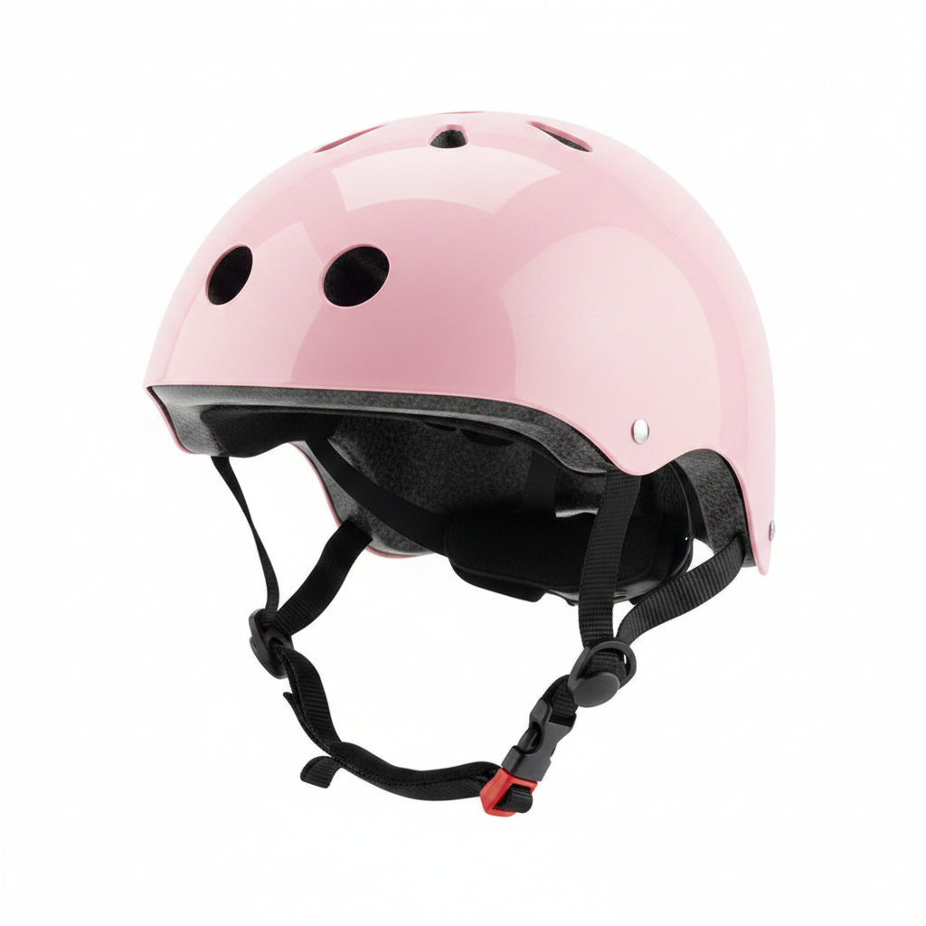 Casque Vélo Fille Rose | Protection Trottinette Skate Roller | SolidVelo