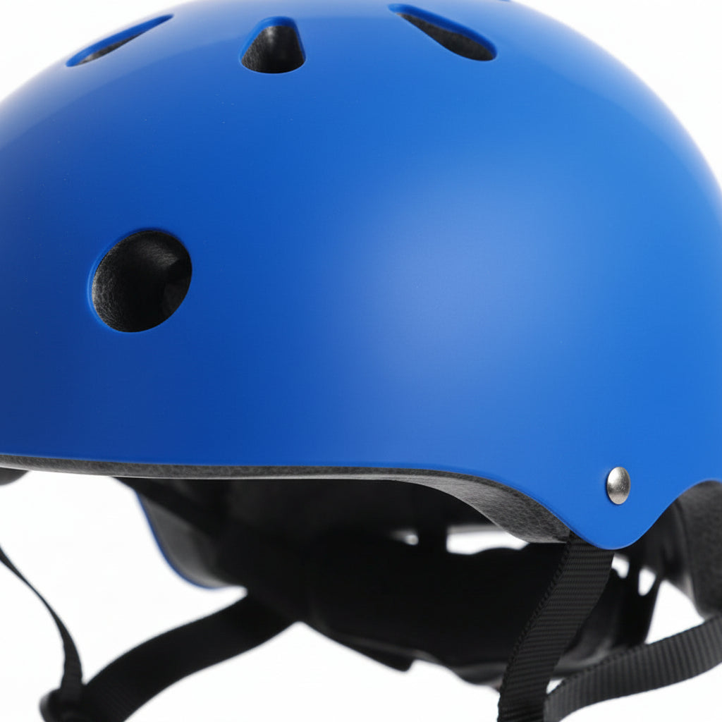 Casque Vélo Enfant Bleu | Protection Trottinette Skate Roller | SolidVelo